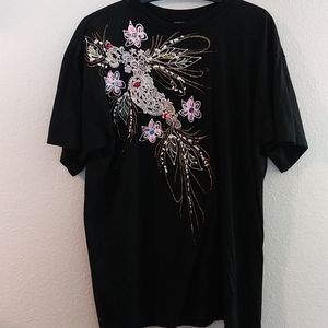 Pre loved hand designed tshirt